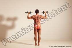 Angelina Bodybuilding poses