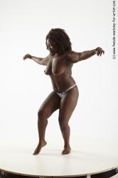 Nude Woman Black Standing poses - ALL Average medium black Standing poses - simple Standard Photoshoot Pinup