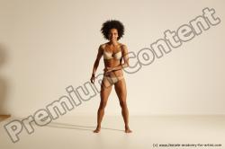 Underwear Gymnastic poses Woman Black Moving poses Athletic long black Dynamic poses Academic