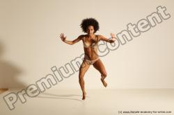 Underwear Gymnastic poses Woman Black Moving poses Athletic long black Dynamic poses Academic