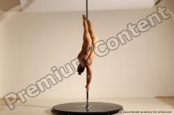 Poledance reference poses of Fannie