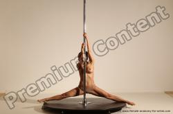 Poledance reference poses of Fannie