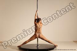 Poledance reference poses of Fannie