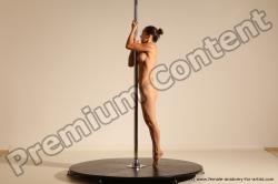 Poledance reference poses of Fannie