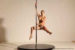 Poledance reference poses of Fannie