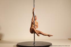 Poledance reference poses of Fannie