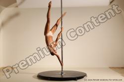 Poledance reference poses of Mercedes