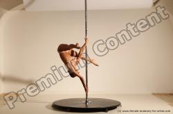 Poledance reference poses of Mercedes