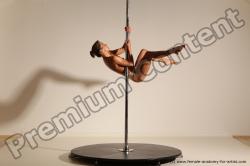 Poledance reference poses of Mercedes