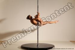 Poledance reference poses of Mercedes