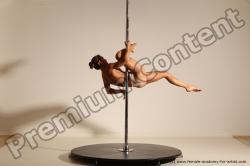 Poledance reference poses of Mercedes