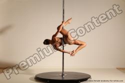 Poledance reference poses of Mercedes