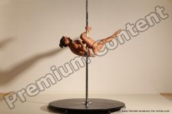 Poledance reference poses of Mercedes