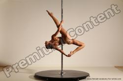 Poledance reference poses of Mercedes