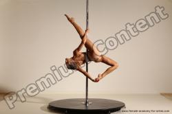 Poledance reference poses of Mercedes