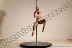 Poledance reference poses of Mercedes