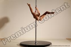 Poledance reference poses of Mercedes