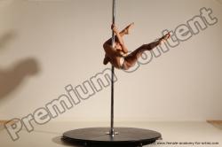 Poledance reference poses of Mercedes