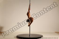 Poledance reference poses of Mercedes