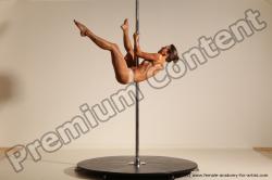 Poledance reference poses of Mercedes