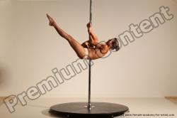 Poledance reference poses of Mercedes