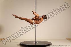 Poledance reference poses of Mercedes