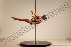 Poledance reference poses of Mercedes