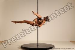 Poledance reference poses of Mercedes