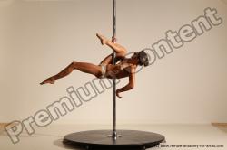 Poledance reference poses of Mercedes