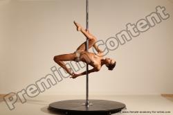 Poledance reference poses of Mercedes