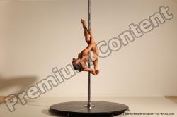 Poledance reference poses of Mercedes