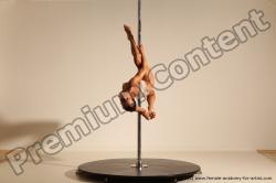 Poledance reference poses of Mercedes