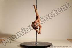 Poledance reference poses of Mercedes