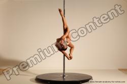 Poledance reference poses of Mercedes