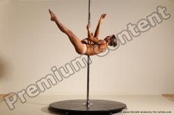 Poledance reference poses of Mercedes