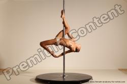 Poledance reference poses of Mercedes