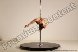 Poledance reference poses of Fannie