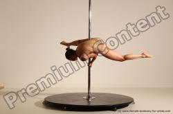 Poledance reference poses of Fannie