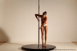 Poledance reference poses of Mercedes