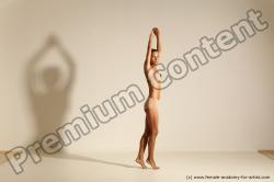 Modern aerobic reference poses of Kristyna