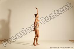 Modern aerobic reference poses of Kristyna