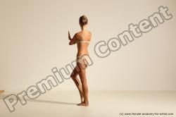 Modern aerobic reference poses of Kristyna