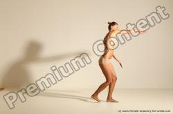 Modern aerobic reference poses of Kristyna