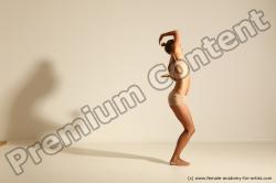 Modern aerobic reference poses of Kristyna