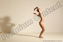 Modern aerobic reference poses of Kristyna