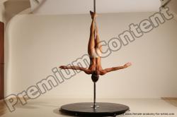 Poledance reference poses of Mercedes