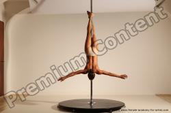 Poledance reference poses of Mercedes