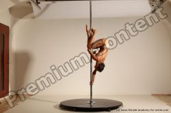 Poledance reference poses of Mercedes