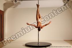 Poledance reference poses of Mercedes