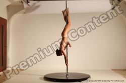 Poledance reference poses of Mercedes